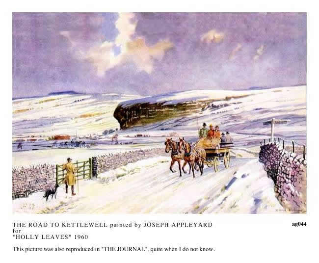 THE ROAD TO KETTLEWELL painted by JOSEPH APPLEYARD