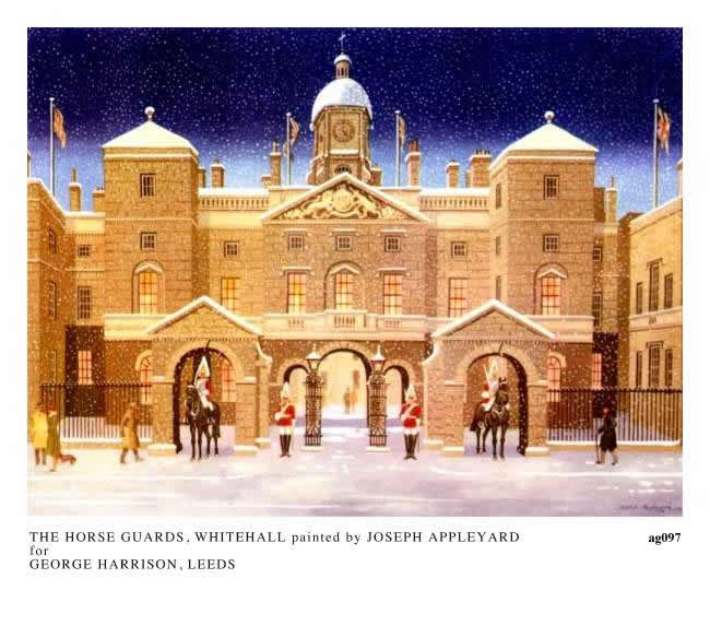 THE HORSE GUARDS, WHITEHALL painted by JOSEPH APPLEYARD