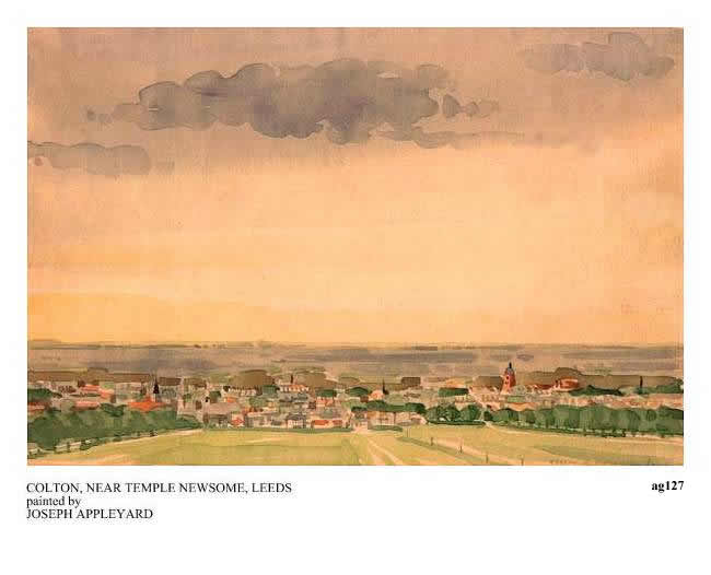 COLTON, NEAR TEMPLE NEWSOM, LEEDS painted by JOSEPH APPLEYARD