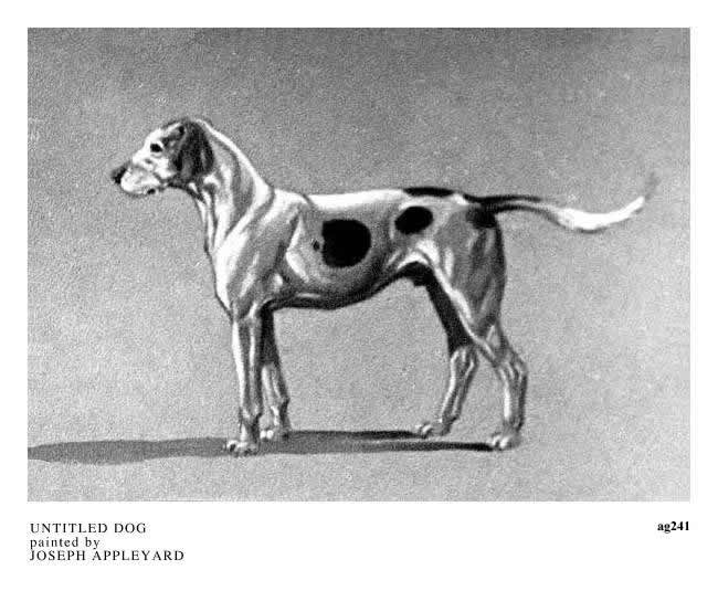 UNTITLED DOG painted by JOSEPH APPLEYARD