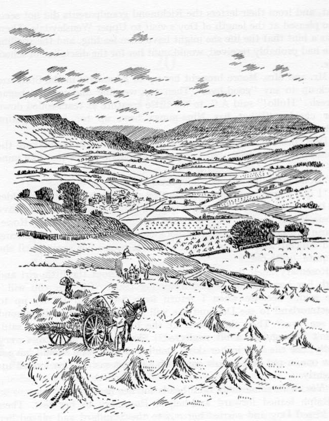 ILLUSTRATION for THE CRANESBILL CARAVAN illustrated by JOSEPH APPLEYARD