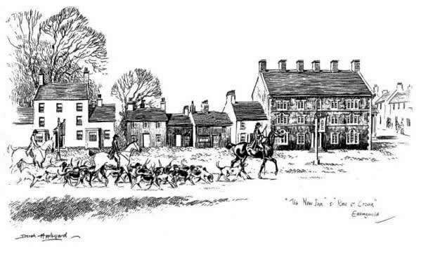 THE 'NEW INN' AND 'ROSE AND CROWN', EASINGWOLD by JOSEPH APPLEYARD