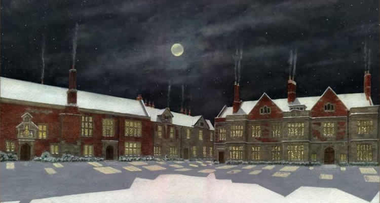 ONE OF YORK'S FINEST, KING'S MANOR painted by DAVID APPLEYARD