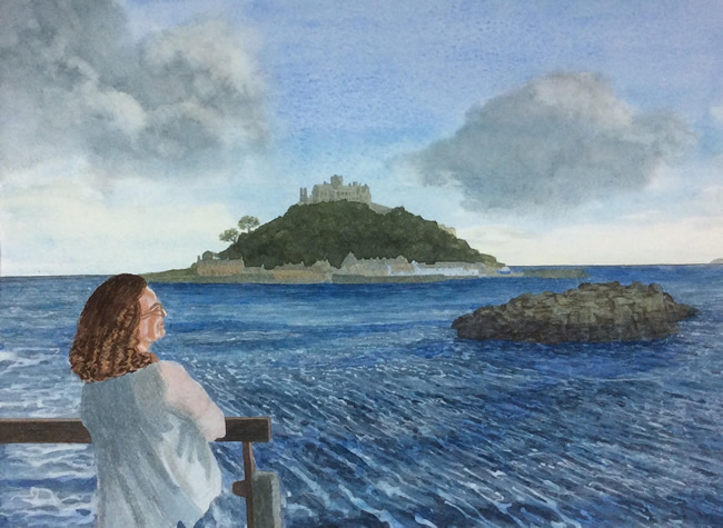 ST MICHAEL'S MOUNT painted by DAVID APPLEYARD